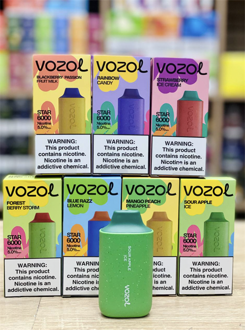 Vozol Star 6000 - 6000 затяжек Vape-Elita Магазин электронных испарителей и сигарет