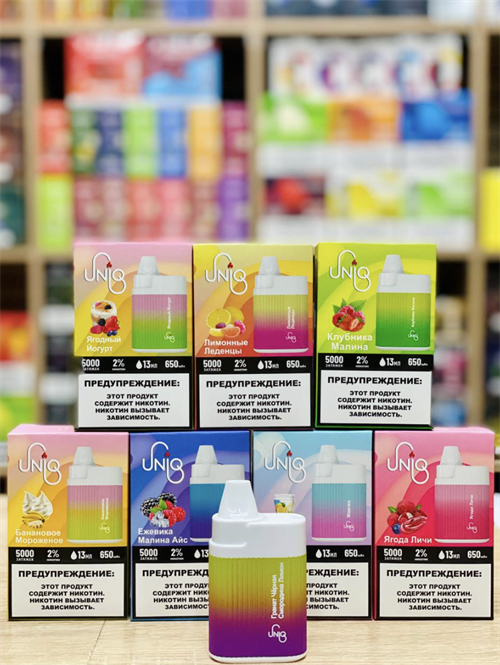 Uniq - 5000 затяжек Vape-Elita Магазин электронных испарителей и сигарет