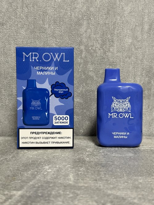 Mr. Owl 5000 - 5000 затяжек Vape-Elita Магазин электронных испарителей и сигарет