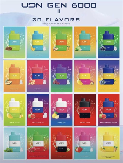 UDN GEN II 6000 - 6000 затяжек Vape-Elita Магазин электронных испарителей и сигарет