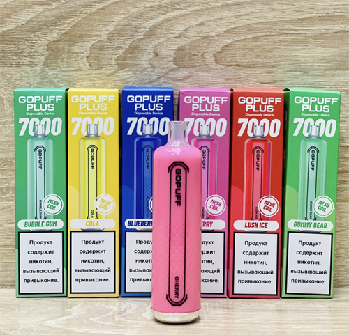 Gopuff Plus 7000 - 7000 затяжек Vape-Elita Магазин электронных испарителей и сигарет