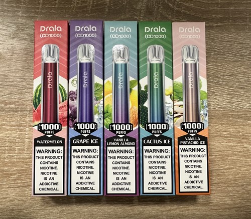 Drala CD1000 - 1000 затяжек Vape-Elita Магазин электронных испарителей и сигарет