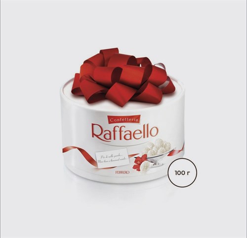 Конфеты в коробке Raffaello, с цельным миндальным орехом, в кокосовой обсыпке, 100 г Vape-Elita Магазин электронных испарителей и сигарет