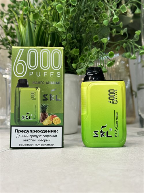 SKL P17 - 6000 затяжек Vape-Elita Магазин электронных испарителей и сигарет
