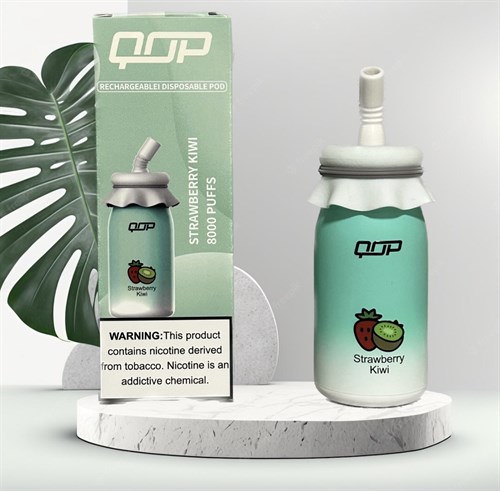 Qop Milk Bottle - 8000 затяжек Vape-Elita Магазин электронных испарителей и сигарет