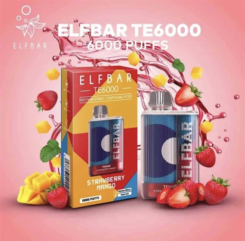 ELF BAR TE 6000 - 6000 затяжек Vape-Elita Магазин электронных испарителей и сигарет