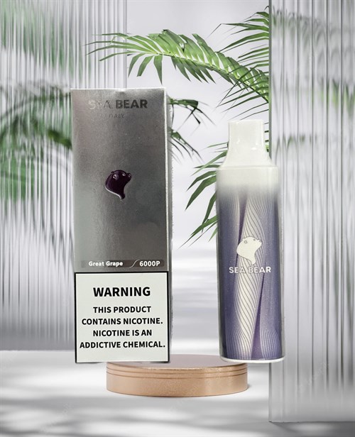 Sea Bear Italy - 6000 затяжек Vape-Elita Магазин электронных испарителей и сигарет