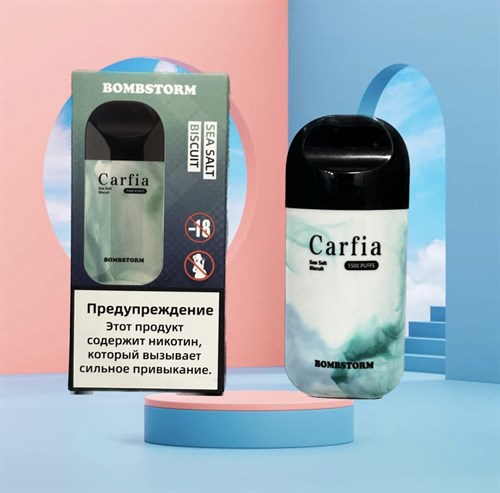 Carfia Bombstorm - 5500 затяжек Vape-Elita Магазин электронных испарителей и сигарет