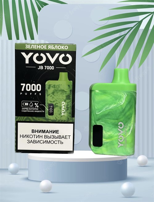 Yovo JB 7000 - 7000 затяжек Vape-Elita Магазин электронных испарителей и сигарет