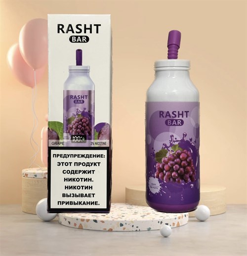 Rasht Bar - 7000 затяжек Vape-Elita Магазин электронных испарителей и сигарет