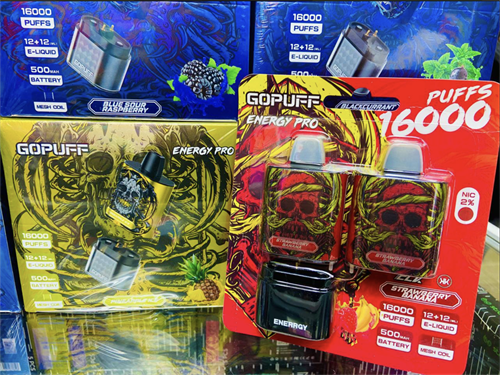 Картриджи для GoPuff Energy Pro модель 16000 затяжек - 8000 затяжек (1 картридж) Vape-Elita Магазин электронных испарителей и сигарет