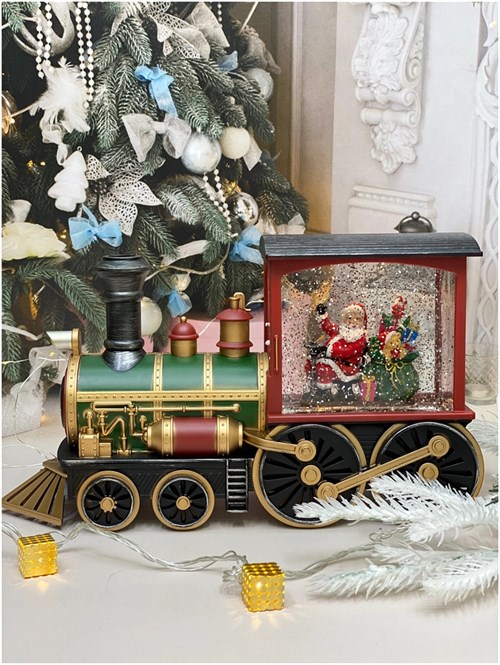 Новогодний фонарь-светильник Дед Мороз в грузовике Vape-Elita Магазин электронных испарителей и сигарет