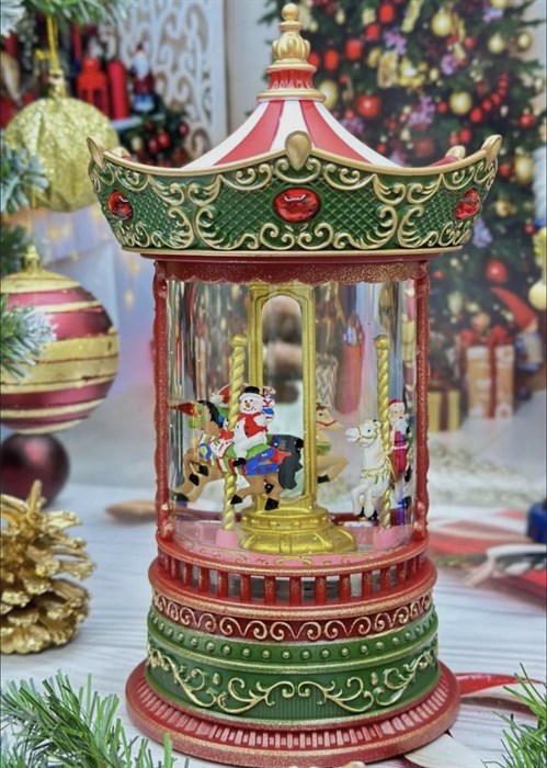 Светильник декоративный  Праздничный Блеск Новогодний Карусель Vape-Elita Магазин электронных испарителей и сигарет