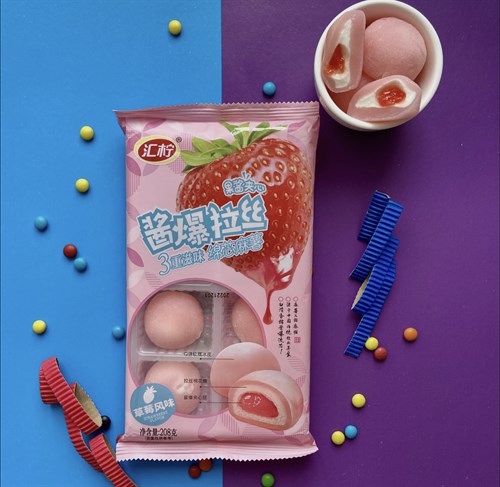 Рисовый десерт моти (mochi, мочи) со вкусом клубники 208 гр Vape-Elita Магазин электронных испарителей и сигарет