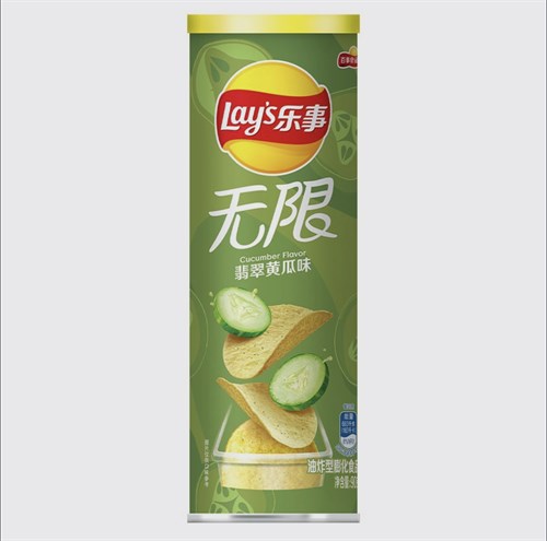 Картофельные чипсы Lay's Stax Cucumber со вкусом огурца (Китай), 90 г Vape-Elita Магазин электронных испарителей и сигарет
