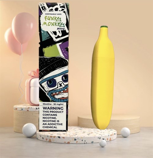 Funky Monkey - 1500 затяжек Vape-Elita Магазин электронных испарителей и сигарет