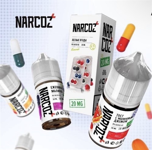 Жидкость Narcoz 30 мл 20 мг Vape-Elita Магазин электронных испарителей и сигарет