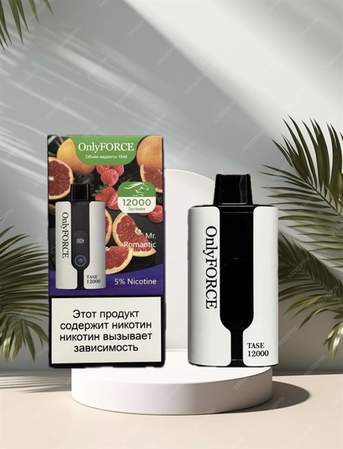 OnlyForce Tase 12000 - 12000 затяжек Vape-Elita Магазин электронных испарителей и сигарет