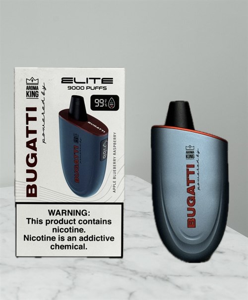Bugatti Elite 9000 - 9000 затяжек Vape-Elita Магазин электронных испарителей и сигарет