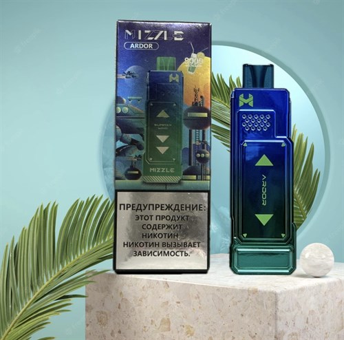 Mizzle Ardor 9000 - 9000 затяжек Vape-Elita Магазин электронных испарителей и сигарет