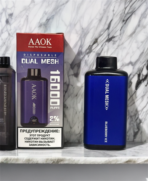 AAOK Dual Mesh 16000 - 16000 затяжек Vape-Elita Магазин электронных испарителей и сигарет