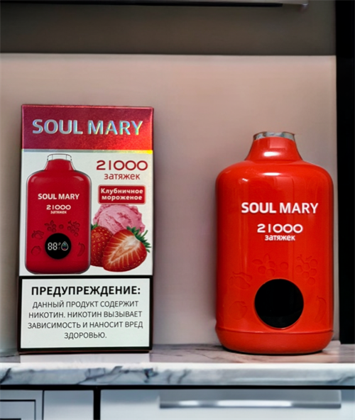 Soul Mary 21000 - 21000 затяжек Vape-Elita Магазин электронных испарителей и сигарет