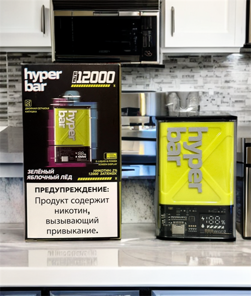 Hyper Bar 12000 - 12000 затяжек Vape-Elita Магазин электронных испарителей и сигарет