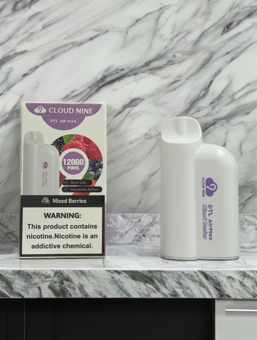 Cloud Nine DTL Air Max 12000 - 12000 затяжек Vape-Elita Магазин электронных испарителей и сигарет