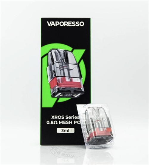 Картриджи для Vaporesso Xros 1 / 2 / mini / Nano/ 3 / 3 mini / 3 pro / cube / 4 / 4 mini  0.8 Ом, 3мл, 4 шт. Vape-Elita Магазин электронных испарителей и сигарет