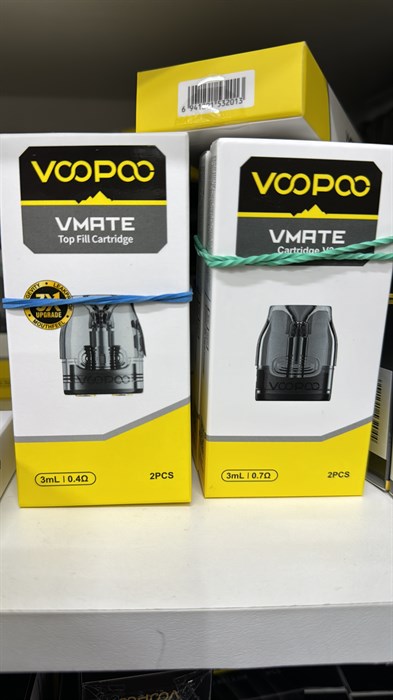 Картриджи VOOPOO V.THRU Pro Vmate 0.4 Ом 3 мл (2 шт) Vape-Elita Магазин электронных испарителей и сигарет