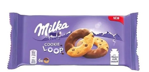 Печенье Milka Cookie Loop / Петля, 1 уп., 132 гр. (Швейцария) Vape-Elita Магазин электронных испарителей и сигарет