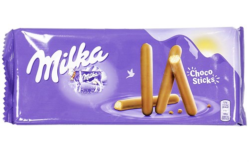 Milka Lila Stix палочки-печенья покрытые молочным шоколадом, 112 г Vape-Elita Магазин электронных испарителей и сигарет