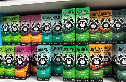 Жидкость Мишка Коробка 30 мл 20 мг Vape-Elita Магазин электронных испарителей и сигарет