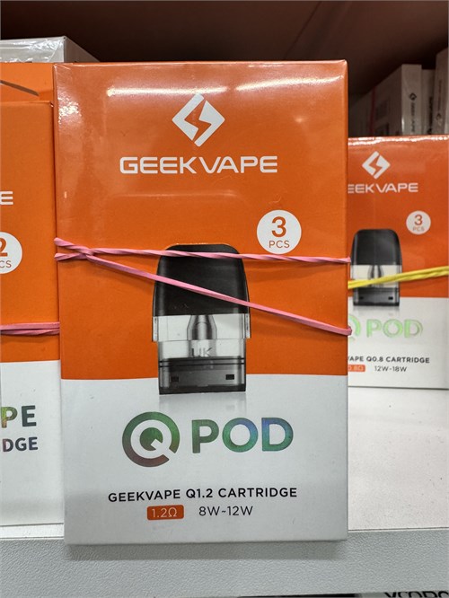 Картриджи Wenax Q pod 1.2 Ом, упаковка 3 штуки Vape-Elita Магазин электронных испарителей и сигарет