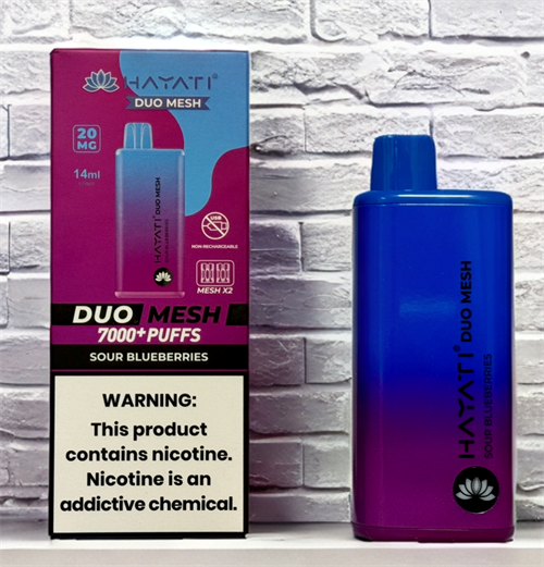 Hayati Duo Mesh 7000 - 7000 затяжек Vape-Elita Магазин электронных испарителей и сигарет