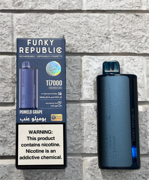 Funky Republic Ti 7000 - 7000 затяжек Vape-Elita Магазин электронных испарителей и сигарет