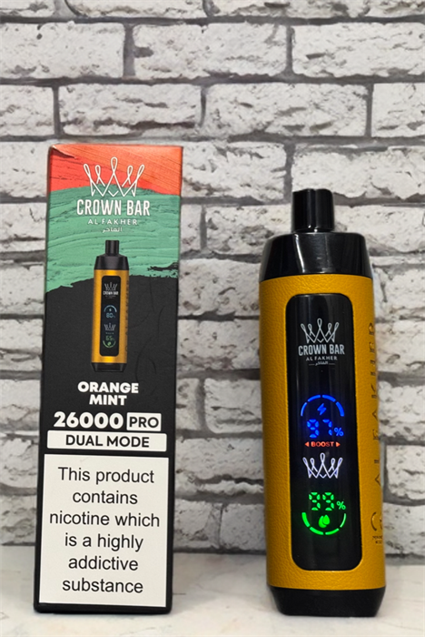 Alfakher Crown Bar 26000 - 26000 затяжек Vape-Elita Магазин электронных испарителей и сигарет