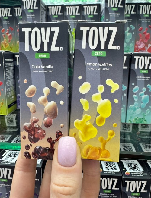 Безникотиновая жидкость Toyz Zero 0 мг Vape-Elita Магазин электронных испарителей и сигарет