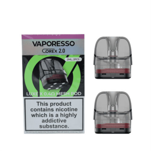 Картриджи Vaporesso Luxe X 0.4 Mesh Pod 2 шт Vape-Elita Магазин электронных испарителей и сигарет