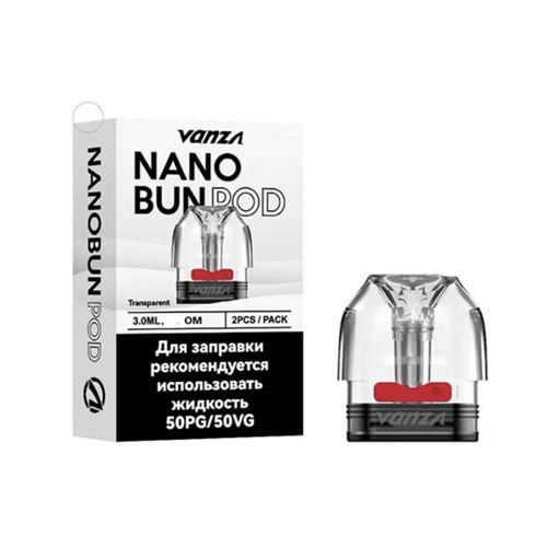 Картридж Vanza Nano для Brusko Minican (0.8 Ом 3ml ) Прозрачный Vape-Elita Магазин электронных испарителей и сигарет