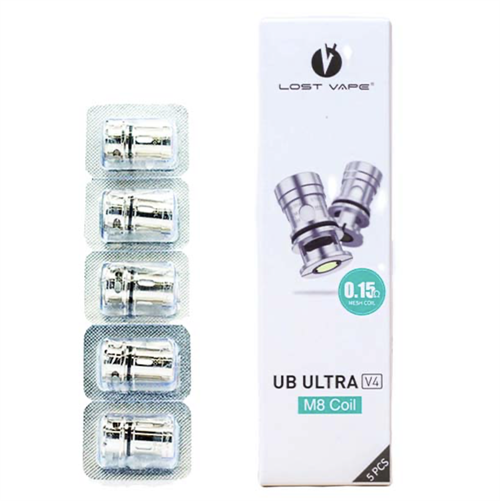 Испарители Lost Vape UB Ultra M8 Coil 0.15ohm 5 шт Vape-Elita Магазин электронных испарителей и сигарет