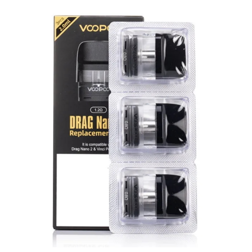 Картриджи Voopoo Drag Nano 2/Vinci V2 (2ml 1.2 Ом) 3 шт Vape-Elita Магазин электронных испарителей и сигарет