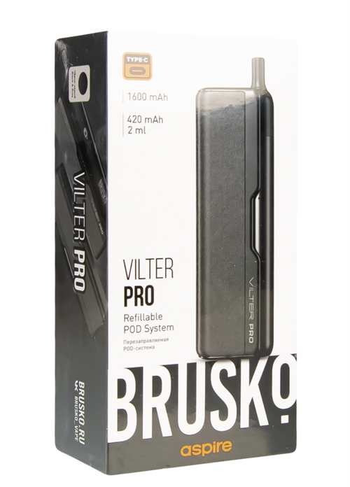 Brusko Vilter Pro Pod 1600mAh Vape-Elita Магазин электронных испарителей и сигарет