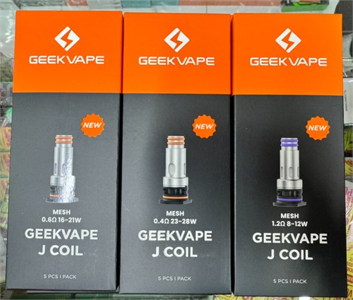 Испарители Geek Vape Coil J 0.4 Ом 23-28 W 5 шт Vape-Elita Магазин электронных испарителей и сигарет