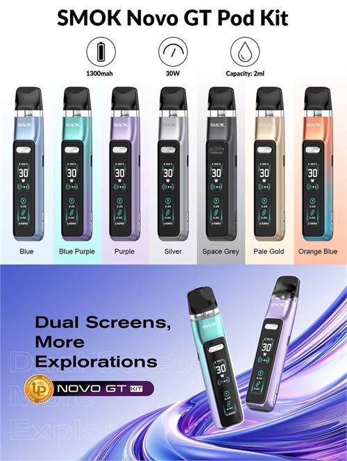 Набор Smok Novo GT 1300 mAh Vape-Elita Магазин электронных испарителей и сигарет