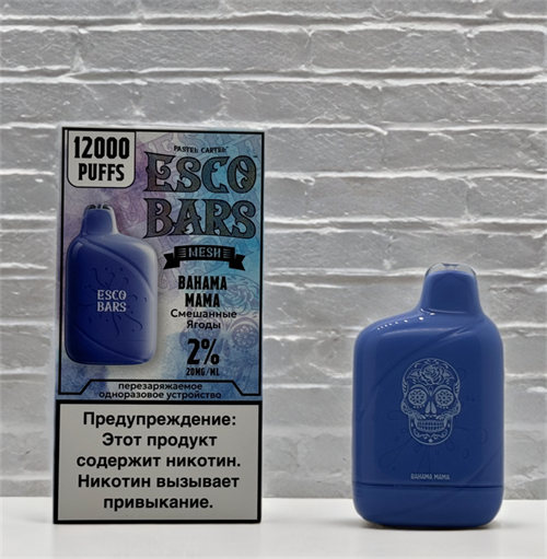 Esco Bars Mesh 12000 - 12000 затяжек Vape-Elita Магазин электронных испарителей и сигарет