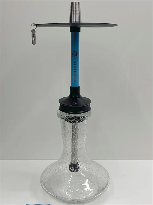 Кальян Seven Star 40 см черный/синий 5210