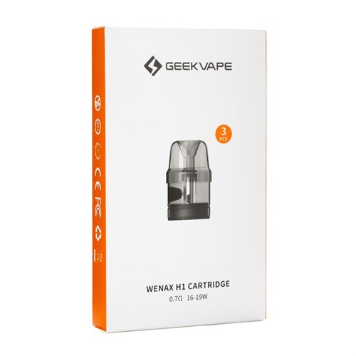 Увеличить Картридж Geek Vape Wenax H1 0.7 Ом 2.5ml (3шт.) Vape-Elita Магазин электронных испарителей и сигарет