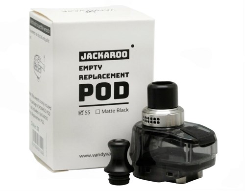Картридж Vandy Vape Jackaroo Pod 18650 Cartridge Black (без испарителя) 1 шт. в упак. Vape-Elita Магазин электронных испарителей и сигарет