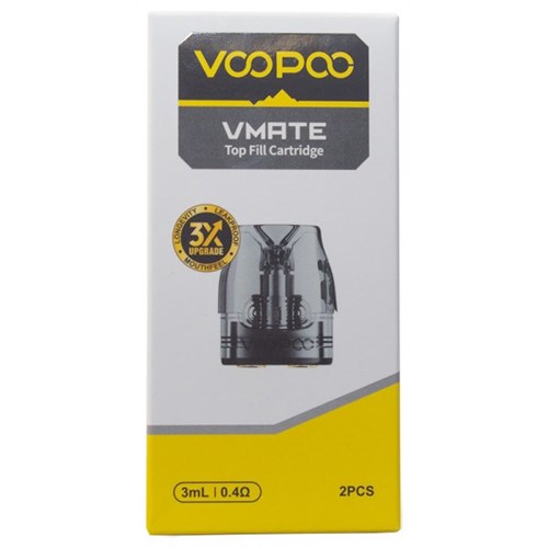 Картридж Voopoo VMATE Top Fill V.THRU Pro 0.4 Ом - упаковка 2 шт Vape-Elita Магазин электронных испарителей и сигарет